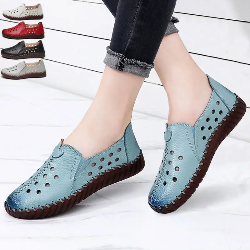 Women Leather Moccasins – 2025