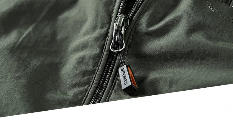 Men’s Waterproof Hooded Windbreaker