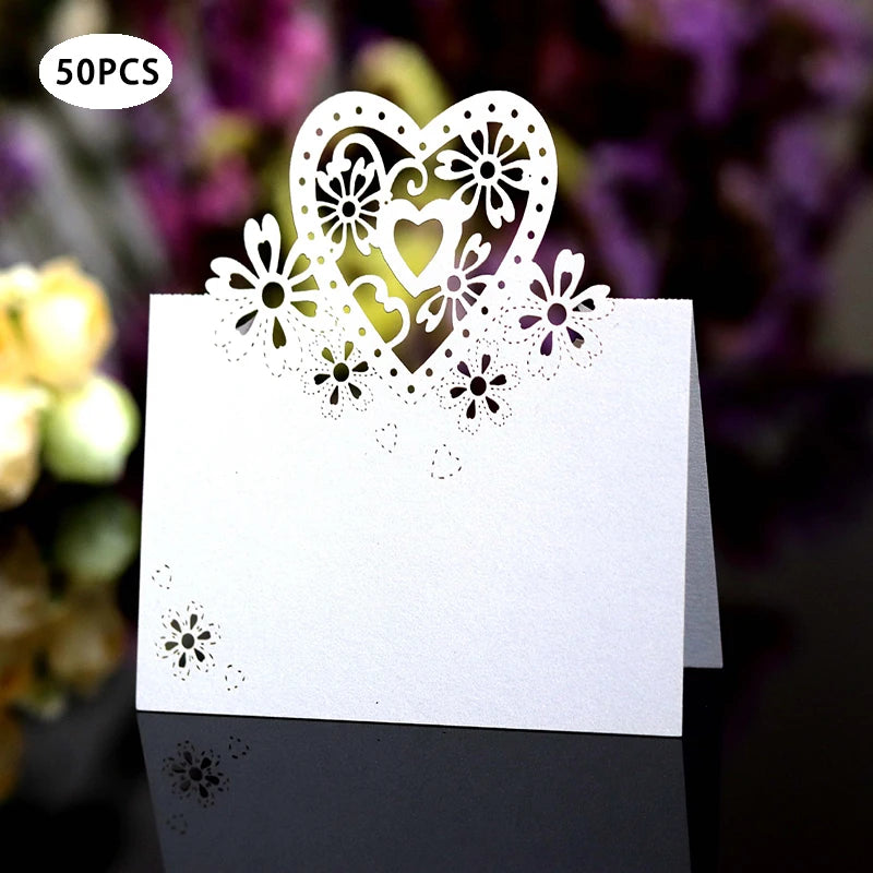 Wedding Place Cards 50pcs
