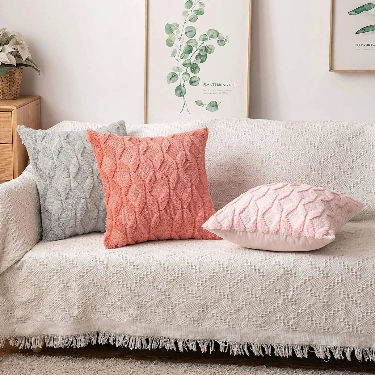 Soft Decorative Cushion Cover
