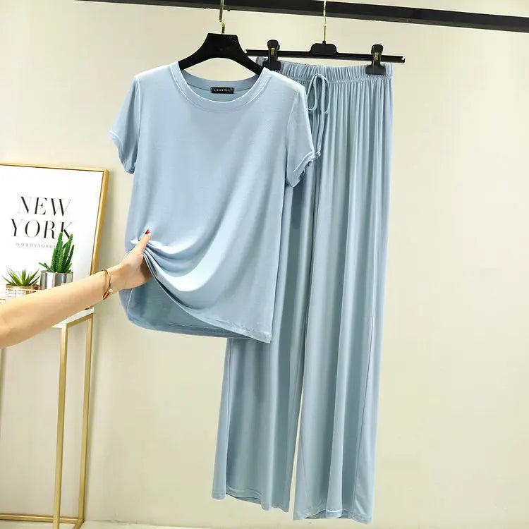 Women Modal Pajama Set Summer 2025