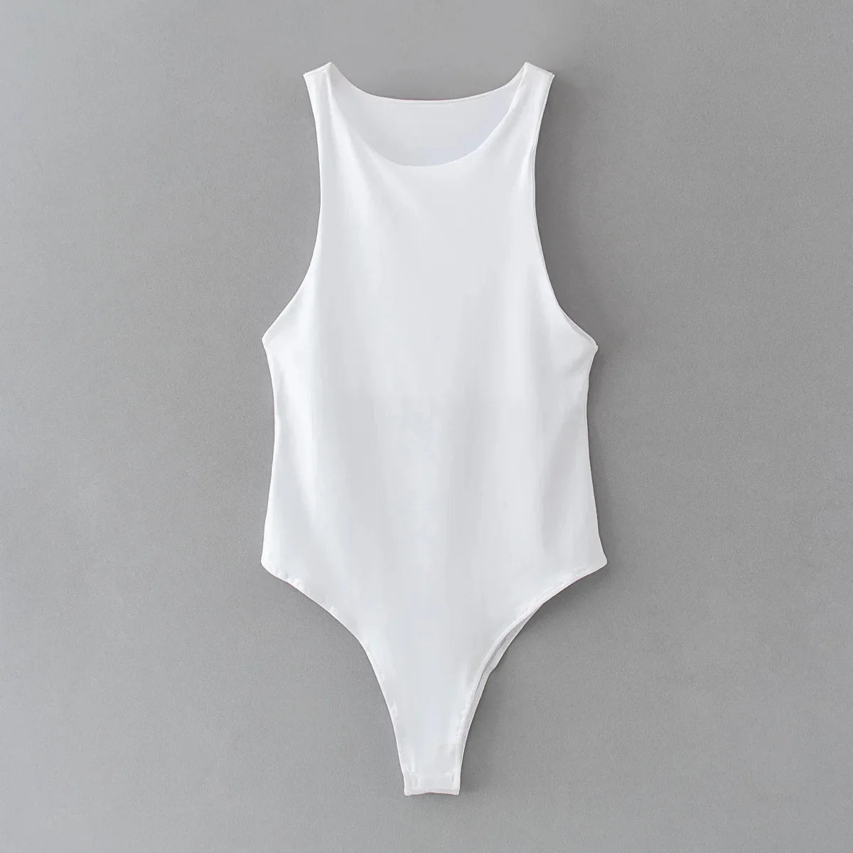 Women Solid Bodycon Club Bodysuit