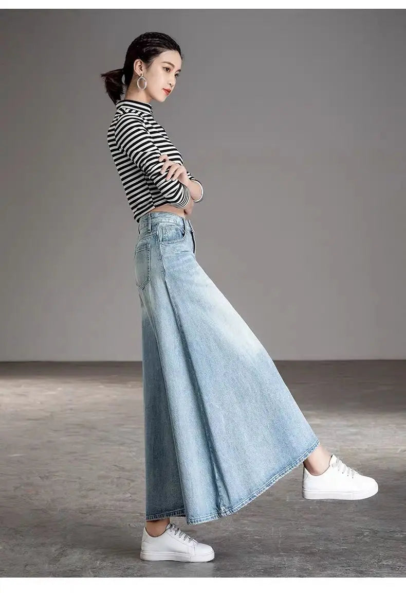 Women Vintage Baggy Summer Jeans