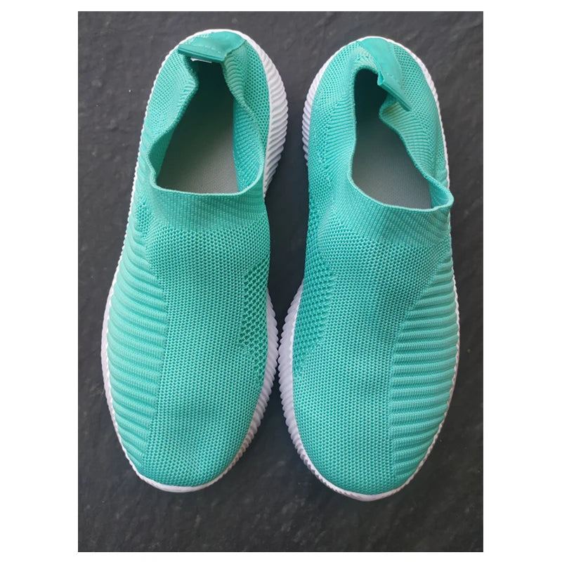 Women's Vulcanized Slip-On Sneakers