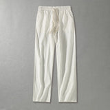 Men's Plus Size Linen Tracksuit Set