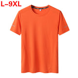 Men's Plus Size T-Shirt – Oversized Black White