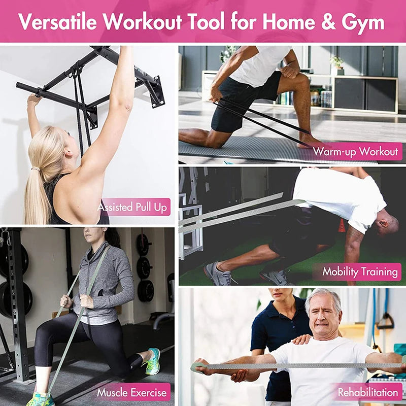 Fitness Resistance Bands Set