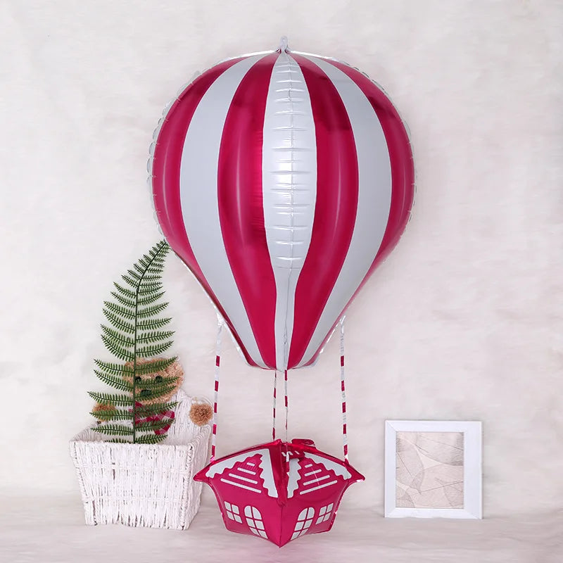Hot Air Balloon Foil Balloon 22 Inch
