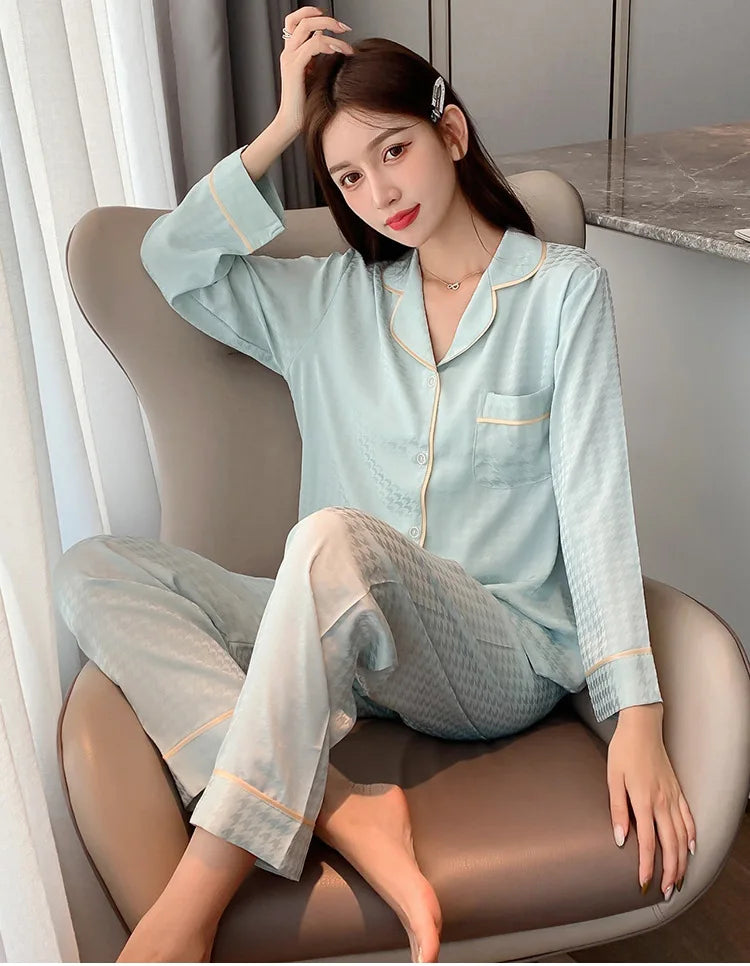 Signature Satin Pajama Set