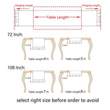 Christmas Orangered Table Runner