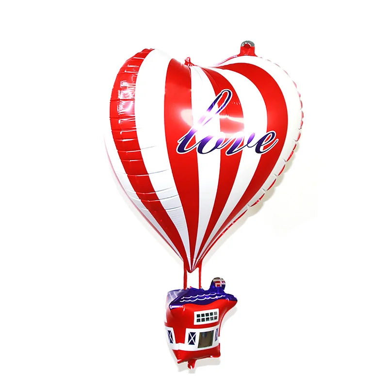 Hot Air Balloon Foil Balloon 22 Inch