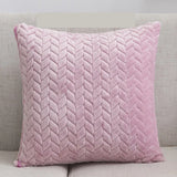 Plush Decorative Pillow Cover