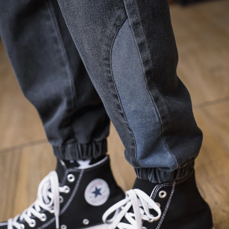 Men Plus Size Jogger Jeans