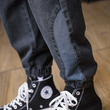 Men Plus Size Jogger Jeans