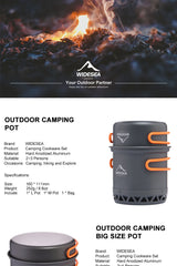 Widesea Camping Cookware Set