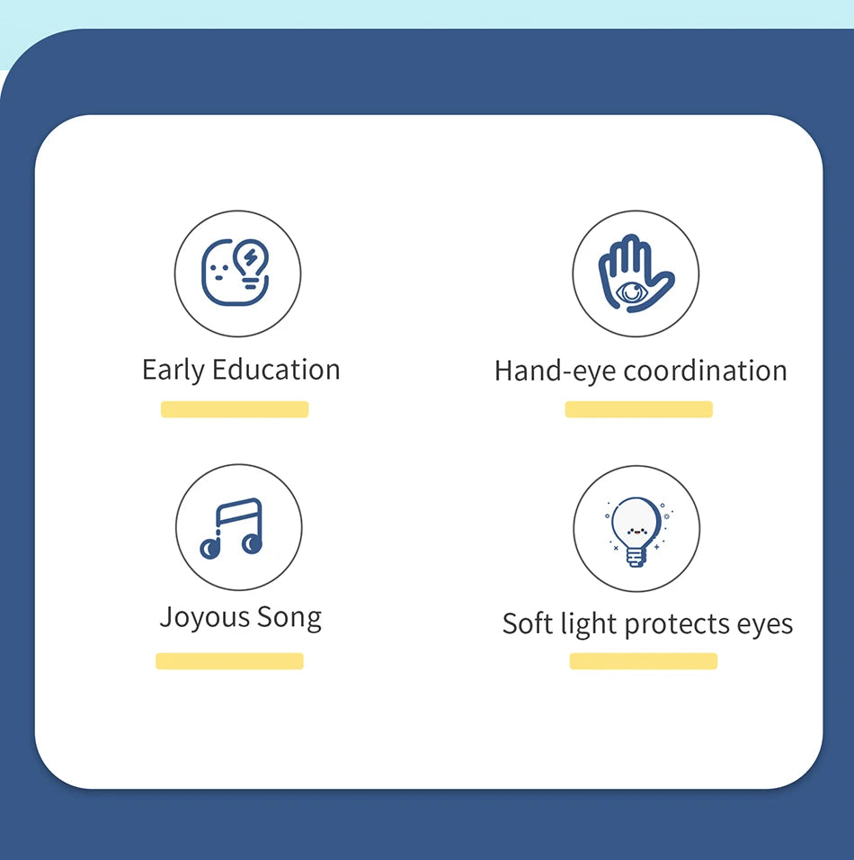 Kids Cartoon Piano Musical Toy