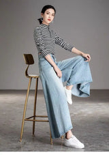 Women Vintage Baggy Summer Jeans
