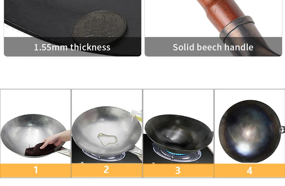 Konco Handmade Iron Wok