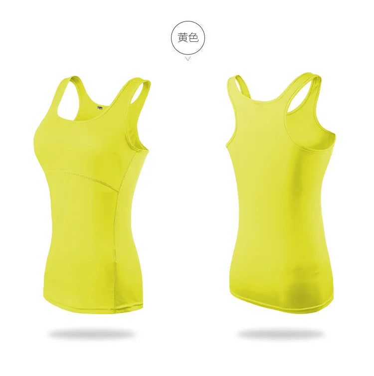 Women Quick Dry Yoga Tank Top