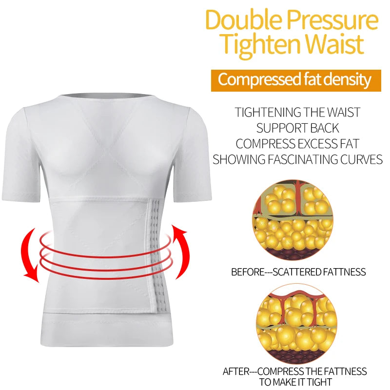 قميص ضغط مشكل للجسم للرجال