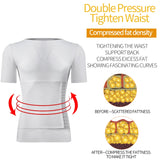 قميص ضغط مشكل للجسم للرجال