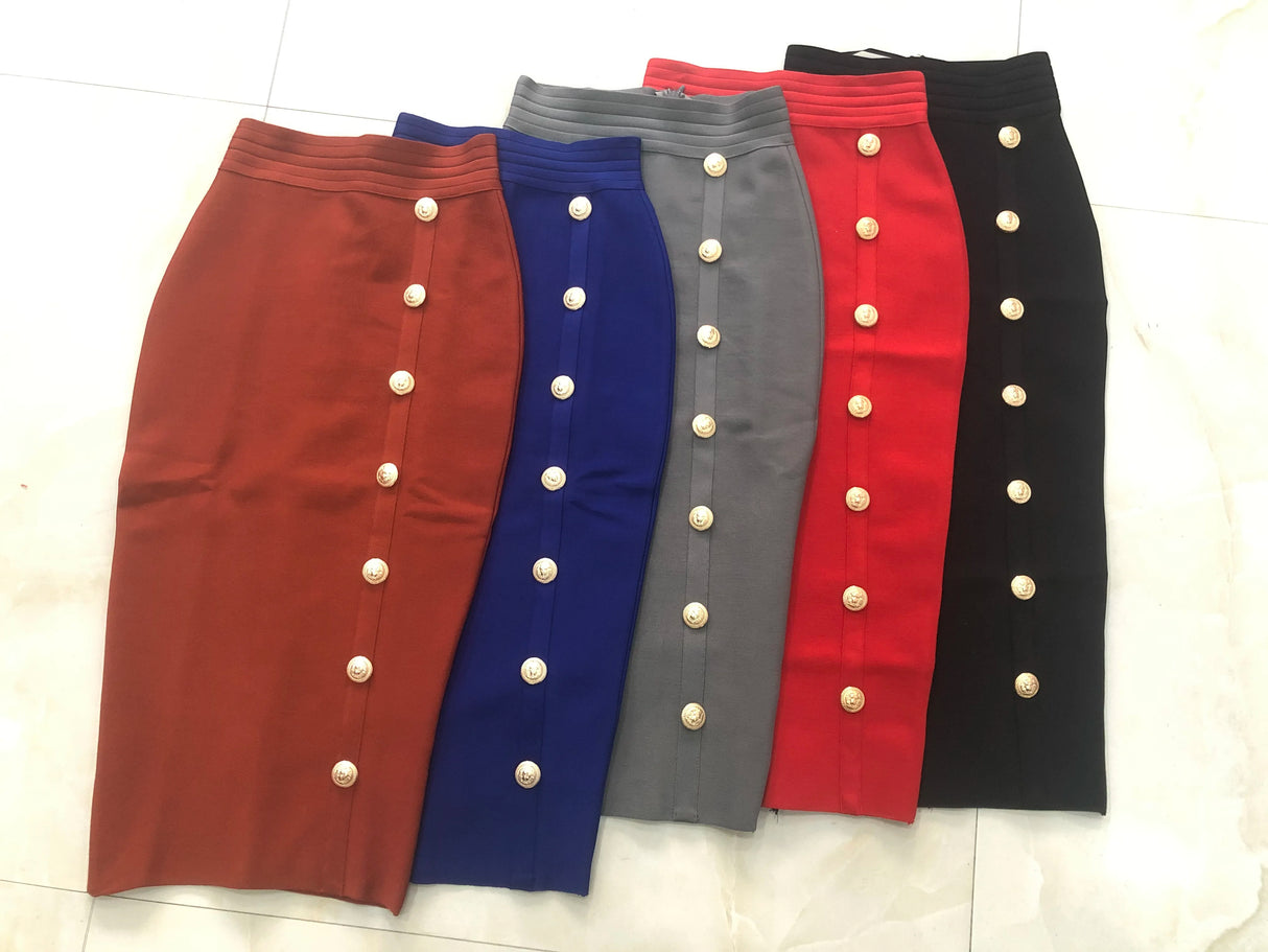 Women Bandage Pencil Skirt