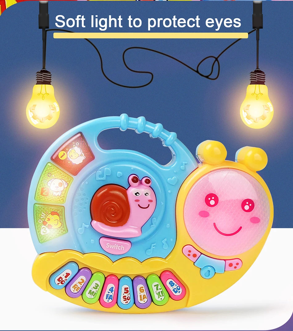 Kids Cartoon Piano Musical Toy