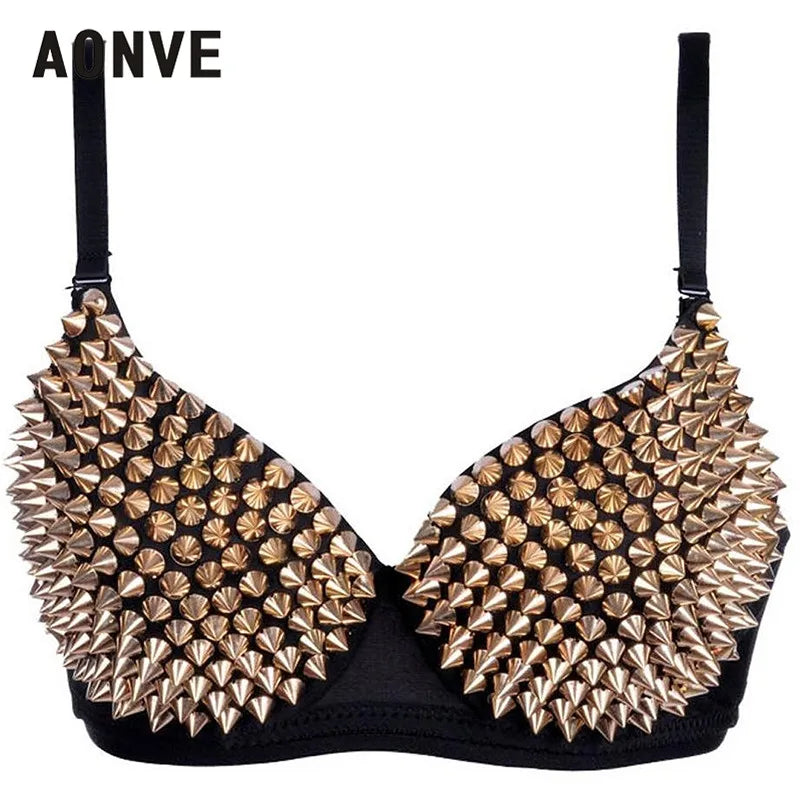 Rhinestone Bra Top Lingerie