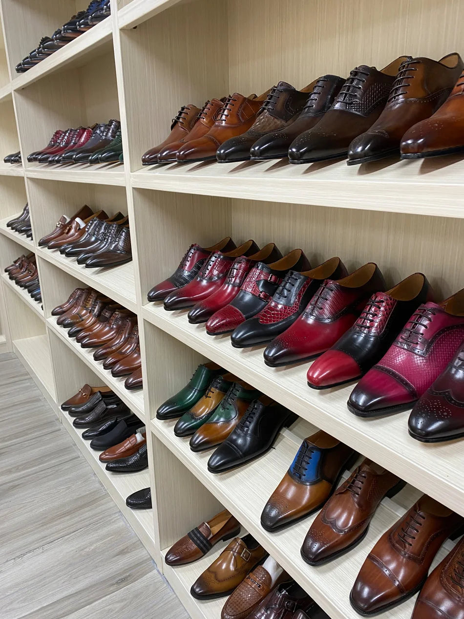 Men’s Designer Leather Mules