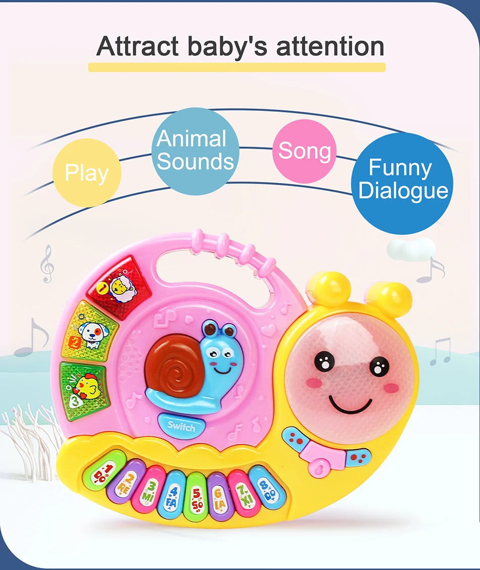 Kids Cartoon Piano Musical Toy