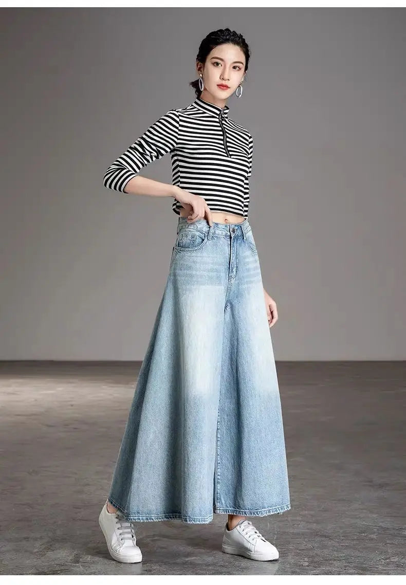 Women Vintage Baggy Summer Jeans