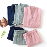 Women Cotton Japanese Kimono Pajama