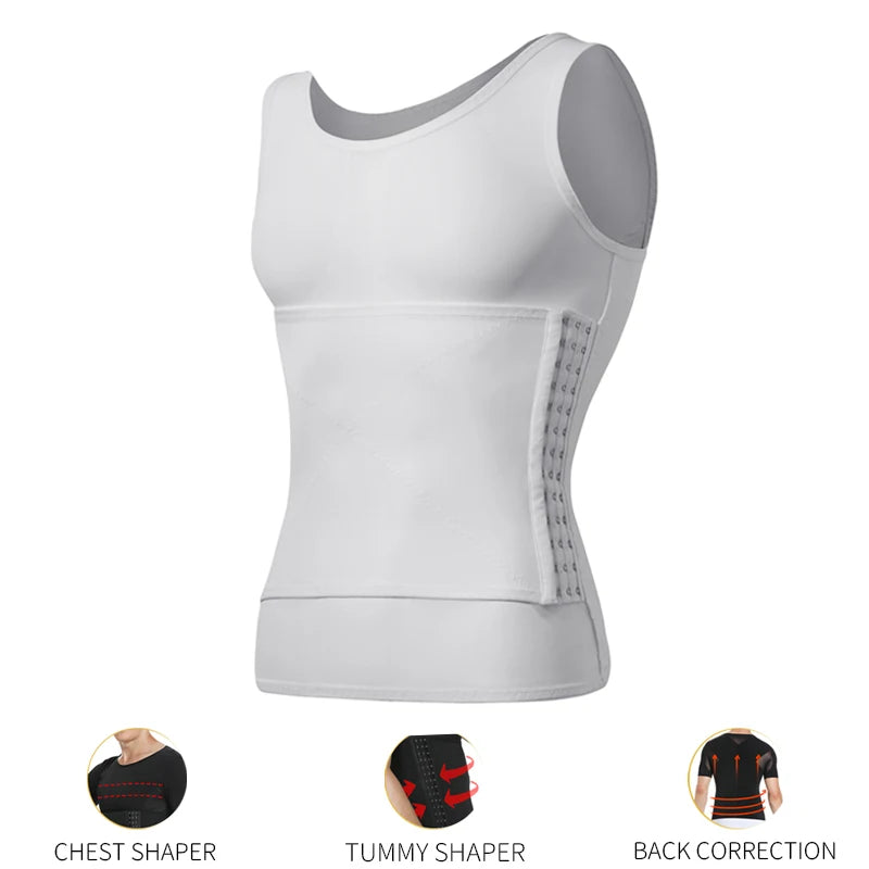 قميص ضغط مشكل للجسم للرجال