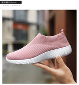 Women's Vulcanized Slip-On Sneakers