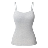 Cotton Shelf Bra Cami Pack