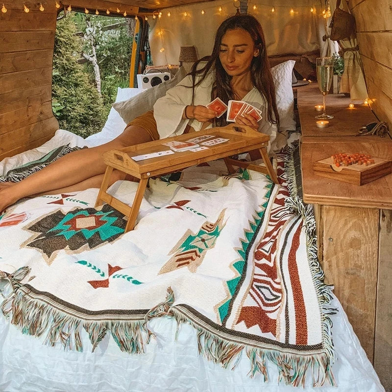 Ethnic Bohemian Blanket