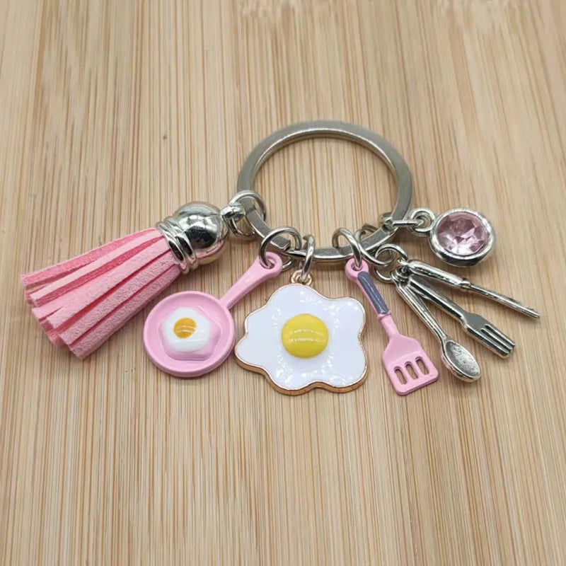Tassel Kitchen Keychain