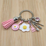 Tassel Kitchen Keychain