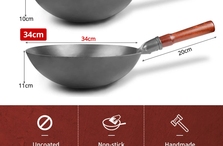 Konco Handmade Iron Wok