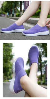 Women's Vulcanized Slip-On Sneakers