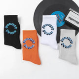 Men 3D Letter Socks 3 Pairs/Box