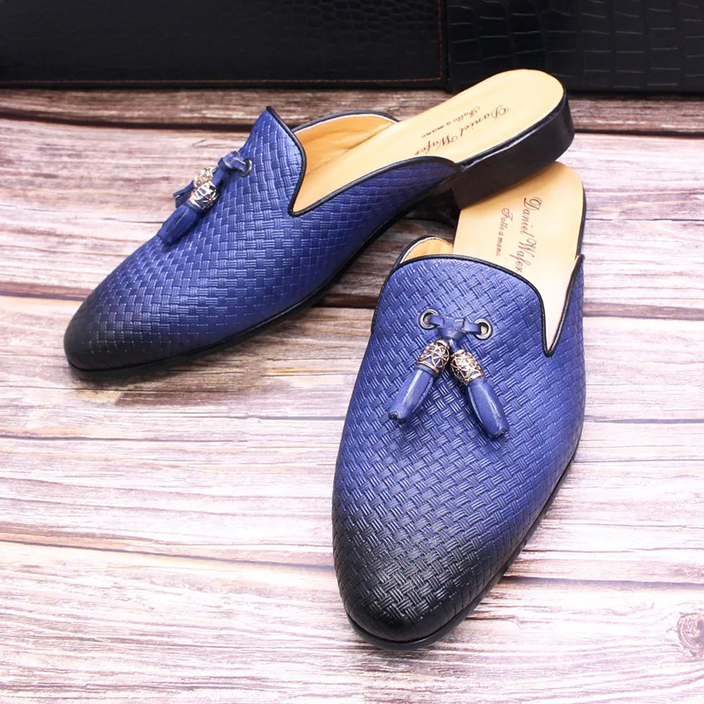 Men’s Designer Leather Mules