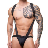 Men’s Suspender Bodysuit Lingerie