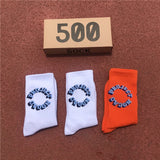 Men 3D Letter Socks 3 Pairs/Box