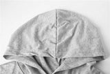 Men's Plus Size Hooded T-Shirt – 5XL to 9XL