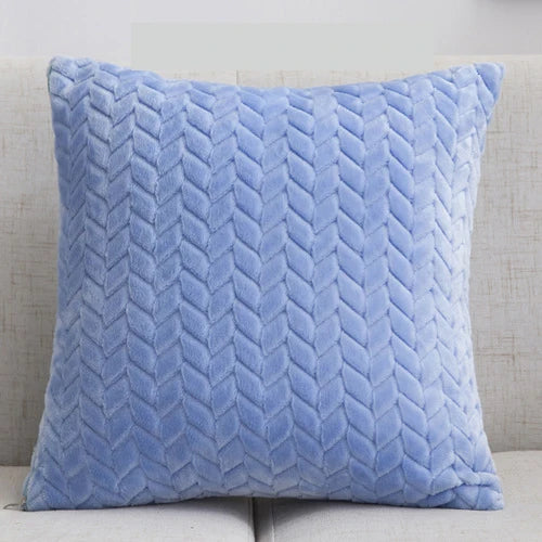 Plush Decorative Pillow Cover