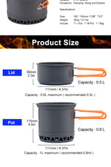 Widesea Camping Cookware Set