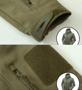 Men Softshell Fleece Waterproof Jacket