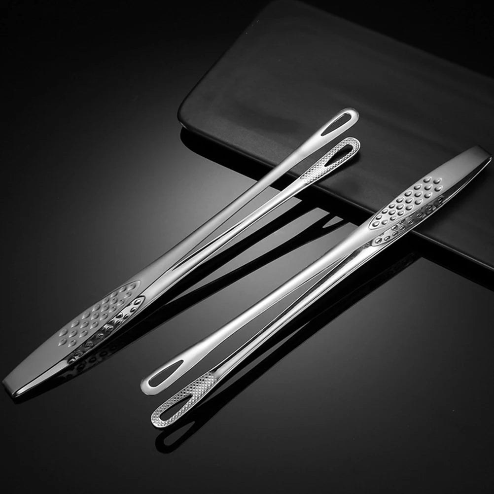 Stainless Steel Kitchen Tongs (2-Pack)