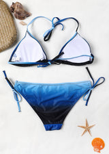 Gradient Halter Bikini